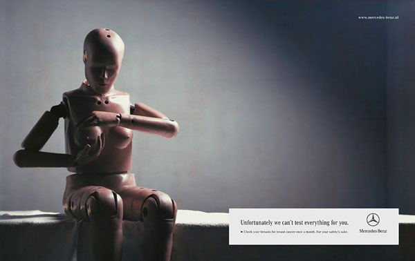 Mercedes Benz Breast cancer ad