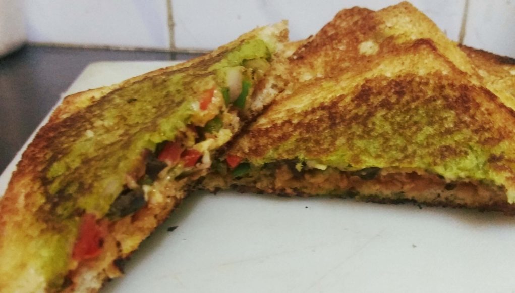 Schezwan Sandwiches Sanjyot Keer
