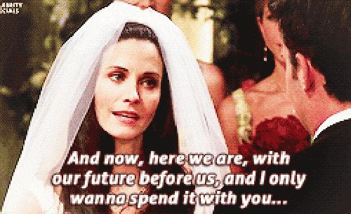 Church gives the vows in Christian Wedding