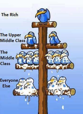 Hilarious Cartoons showing class system in the society