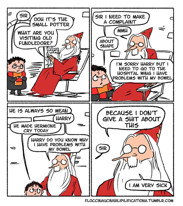 harry potter comic strips tumblr