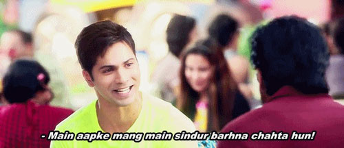 Varun Dhawn in Dilwale 2015