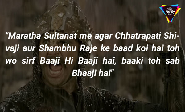 Epic Bajirao quotes