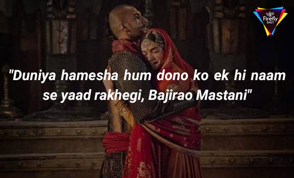 Amazing Bajirao Mastani Dialogues 