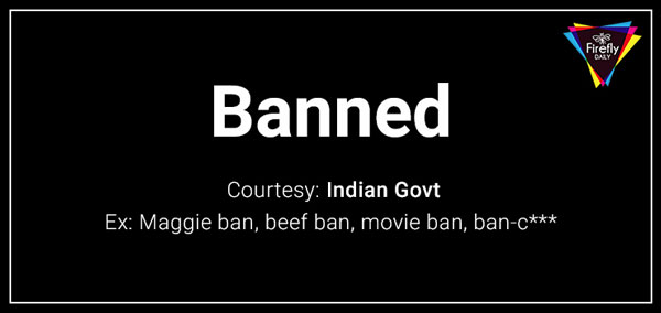 Beef Ban, movie ban 