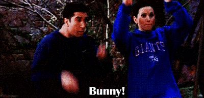 ross and monica do the dbunny move