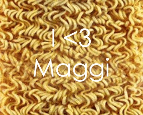 Love Maggi Noodles