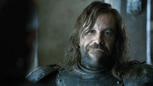 The Hound returned on Game of Thrones 1