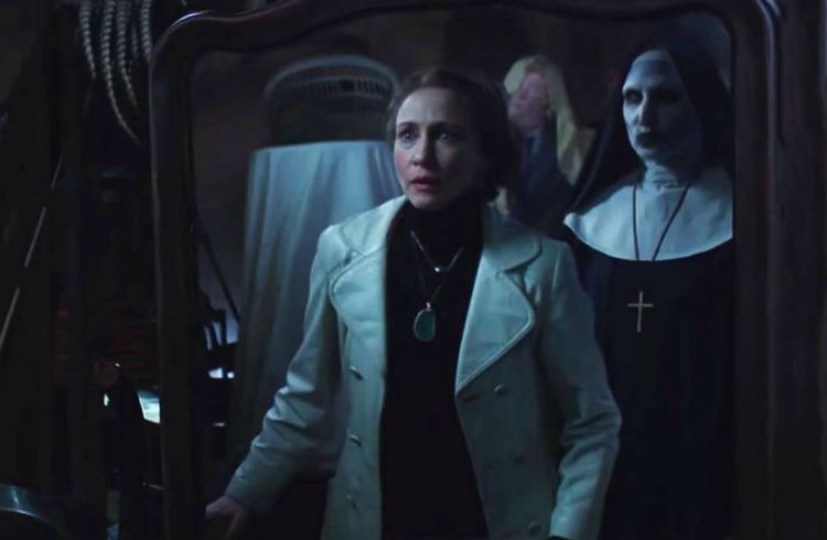 The demonic nun from The Conjuring two