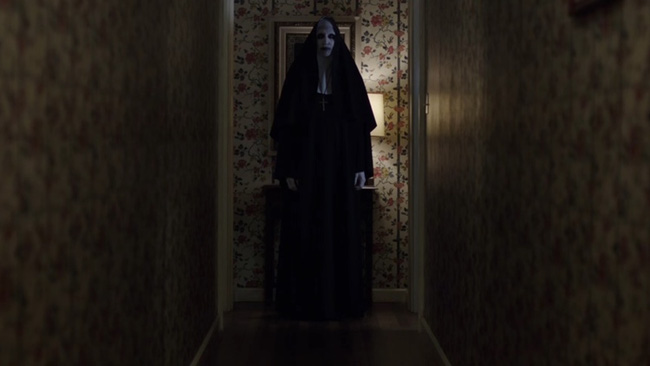 The demonic nun from The Conjuring two