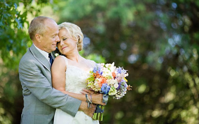 Elderly Couples Getting Married