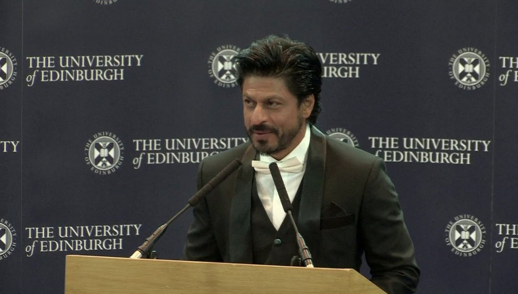 Shahrukh Khan speech at Edinburgh