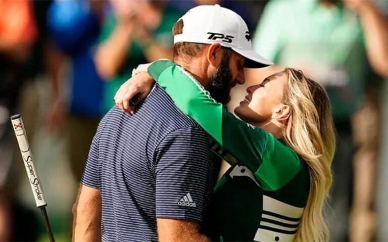 dustin johnson's wife